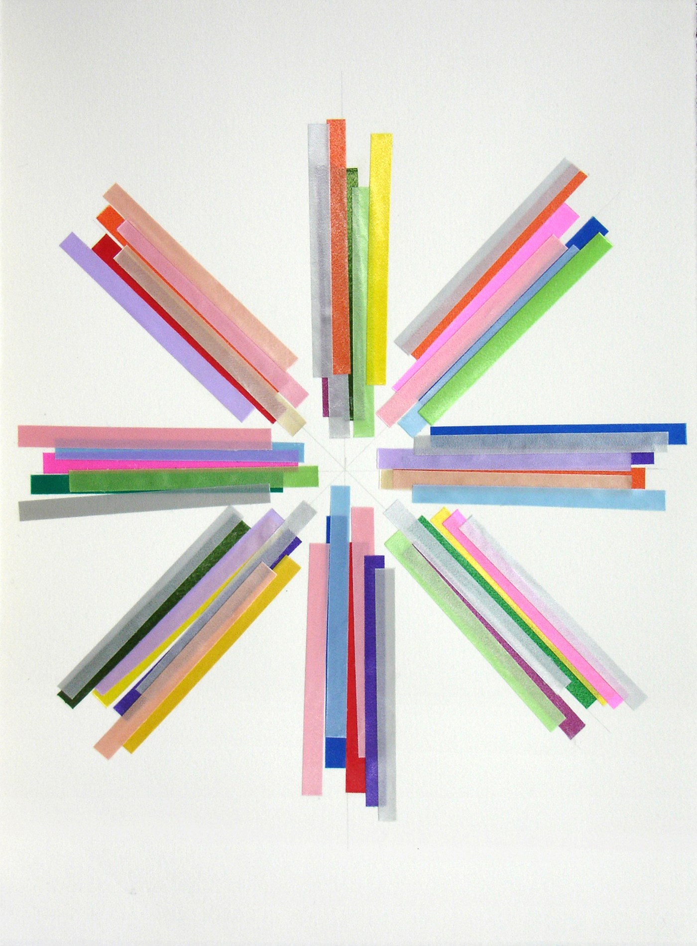 Untitled, 2011, collage on paper, 33 x 24 cm.